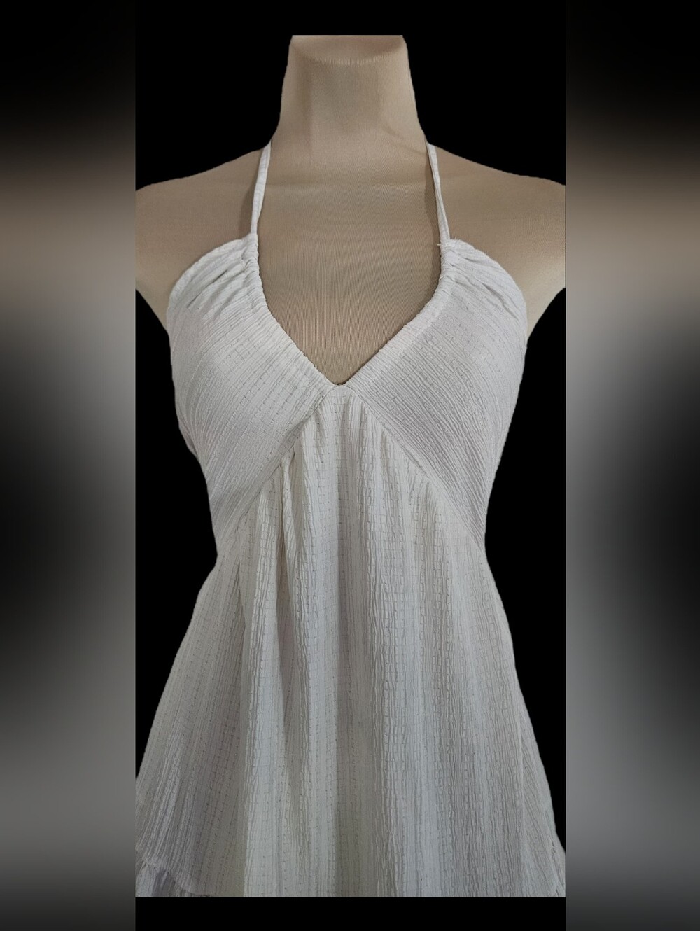 Maxi Dress In Off-white - Picture 2 of 6